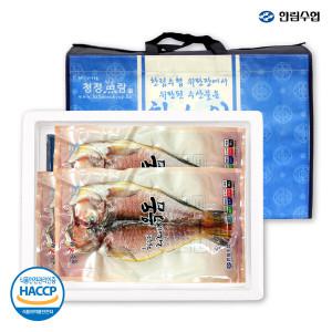 [한림수협] 한수위 제주바당 옥돔 3미(1미당 380g)+부직포가방