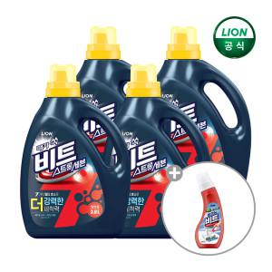 비트 스트롱세븐 액체세탁세제 3L 용기 일반용 x 4개 + 바르는비트 220ml x 1개/액체세제