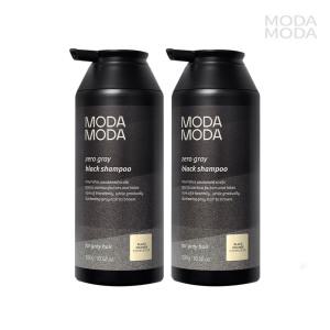 NEW 모다모다(MODA MODA) 제로 그레이 블랙 10 샴푸 300g x2 +10일샤쉐