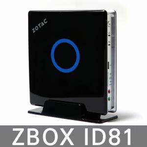 ZOTAC ZBOX ID81 (2GB 램/120GB 하드) 3D 블루레이원본재생/차세대오디오/HDMI1.4a지원/인텔셀러론857듀얼코어