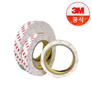 3M 4421W PE 폼 양면 테이프 길이 2M 5M 10M 흰색 화이트