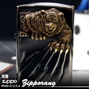 ZIPPO,ARMOR TIGER CLAW-BK,정품 라이터 각인