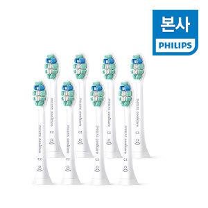 PHILIPS 필립스 실속형 8개입 옵티멀 플라그 디펜스 칫솔모 HX9028/67