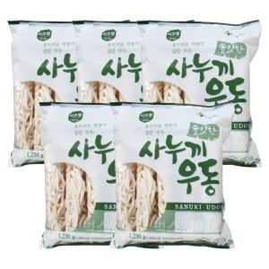 사누끼우동 1.25kg 5개 /면사리 우동사리 냉동면