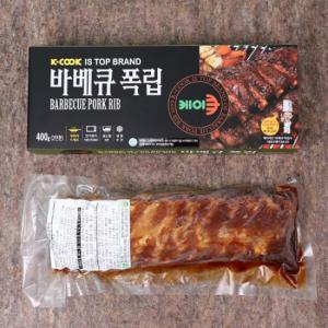 [케이쿡] 숯불구이향 바베큐 폭립 400g × 6팩