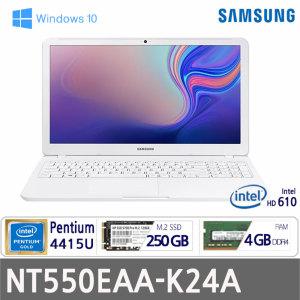 + 삼성 노트북5 NT550EAA-K24A SSD 250GB 개봉교체 . 화이트 . 윈10