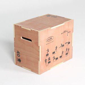 [바디엑스] 우드 폴리오 박스 60cm ( PLYO WOOD BOX)