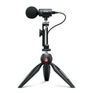 SHURE MV88+ Video Kit/삼아정품/프리미엄 디지털 스테레오 컨덴서 모바일 마이크/슈어 MV88+ 비디오키트