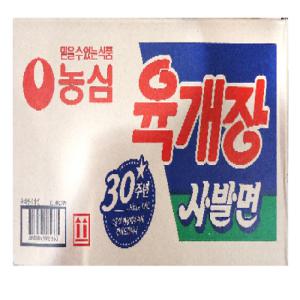 [CO(가공식품(즉석식품))]농심 육개장사발면 86g(24개)