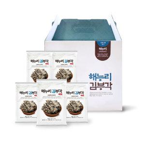 [해누리 김부각] 전통맛 수제 찹쌀김부각 6매*5봉 / 화사 김부각,바삭바삭,고소한맛,담백한맛