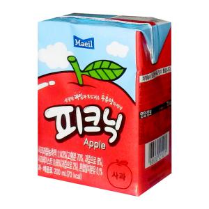 매일 피크닉 사과 200ml x 24팩 x3박스