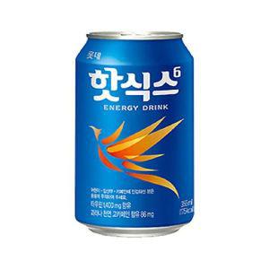 롯데칠성 핫식스 오리지널 355ml 24캔 에너지드링크 음료수