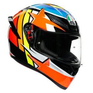 AGV 풀페이스 헬멧 오토바이 아시안핏 헬맷 바이크 하이바 K-1 RODRIGO