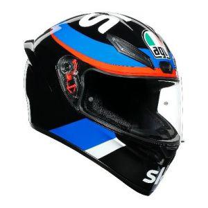 오토바이 풀페이스 헬멧 AGV 헬맷 아시안핏 바이크 하이바 K-1 SKY RACING