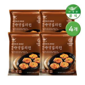 사옹원 부침명장 바삭하게 부쳐낸 한입 아삭김치전 300g 4개