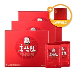 [정관장]홍삼원 50ml x 60포 x 3박스 /쇼핑백포함