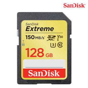 SOI 샌디스크 익스트림 SD카드 128GB / DSLR / 카메라 메모리/ SDXVA