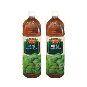 매실 음료 액기스 쥬스 델몬트 매실 주스 1.5L 6병