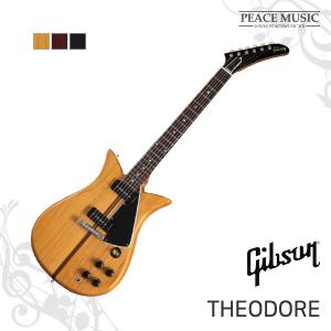 깁슨 일렉 기타 THEODORE 한정판 6현 P-90 픽업 컷어웨이 GIBSON CSASTNAVONH1 테오도르