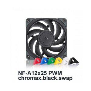 [에스투씨엔아이]NOCTUA NF-A12x25 PWM chromax.black.swap