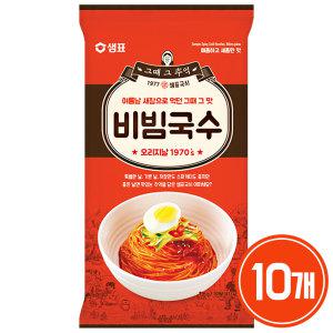 샘표 비빔국수 135g x 10개 / 국수 간편식