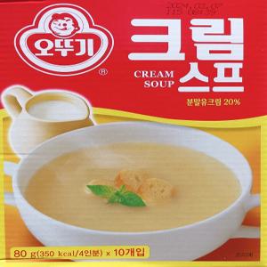 오뚜기 크림스프 80g x 10입(E)