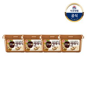 [사조대림] 순창궁 재래식 된장 500g x4개