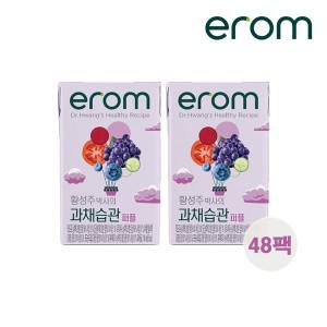 [하프클럽/이롬]이롬 황성주 박사의 과채습관 퍼플 140ml x 48팩