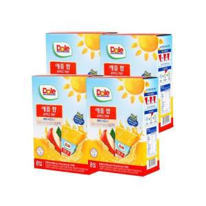 Dole 돌 애플 팝 후룻팝 과즙 사과 주스 62ml x 64개_MC