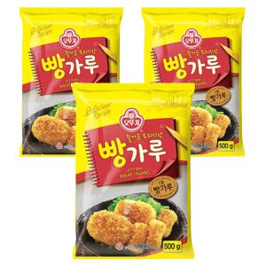 오뚜기 빵가루 500g 3개