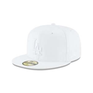 [해외] 829934 뉴에라 모자 MLB [LA 다저스] Whiteout Basic 59FIFTY Hat