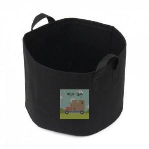 부직포 화분 가정용 베란다 텃밭 2p 1세트 40x30cm 블랙_MC