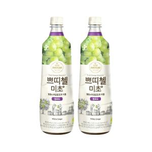 쁘띠첼 미초 청포도 900ml x2개