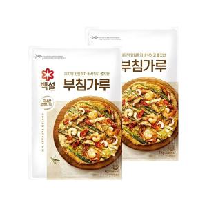 백설 부침가루 1kg x2개