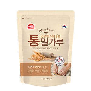 사조해표 통밀가루 1kg (24.11.13까지)