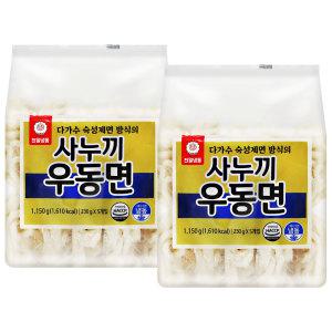 천일 사누끼 우동 1.15kg x 2개 / 냉동식품 간편조리