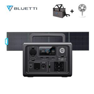 BLUETTI 블루에티 EB3A+PV200 파워뱅크세트 600W고속충전 휴대용 보조배터리 태양광패널200W 올인원