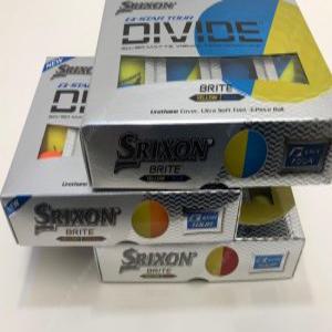 SRIXON 스릭슨 디바이드 반반공 정품 프리미엄 골프공 3피스 마포골프전문점 마포골프샵 몬스터골프