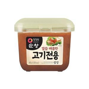 청정원 우리집 청정원 고기전용 쌈장 450g (PET) 캠핑 여행 자취 잔치 등산 식당용 대용량 식재료 병원