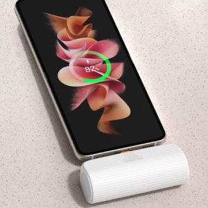 일체형 미니 도킹 PD 20W 고속 CP 보조배터리 5000mAh JT