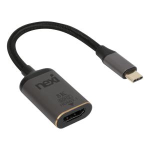 넥시 USB3.1 C타입 TO HDMI 젠더 8K 노트북 스마트폰 디스플레이 출력 케이블 컨버터