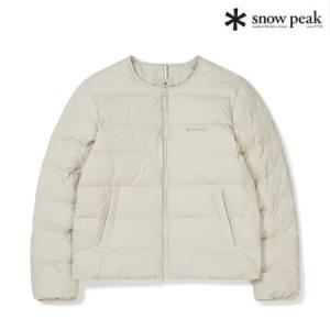 스노우피크 남성용 랜드 경량 다운 자켓 Light Beige S23WMGDJ60LE_MC