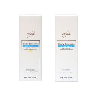 애터미 선크림 2개 SPF50+ (화이트/베이지) 무 료 배 송