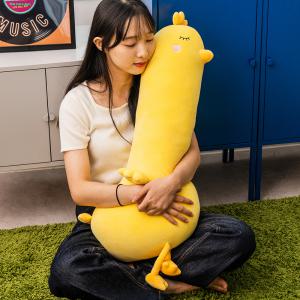 (본품) 토이웍스 KC정품 병아리 꿀잠 바디필로우 인형 70cm/애착바디