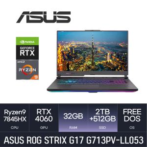 HMC ASUS ROG STRIX G17 G713PV-LL053 ( D5 32GB / NVME 2TB+512GB ) 사은품+ 마우스/파우치