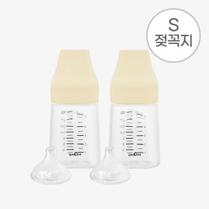 스펙트라 올셋 PP 젖병 160ml S젖꼭지 포함 신생아젖병 2개 구성