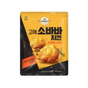 고메 소바바 치킨 소이허니 순살 375g 3개