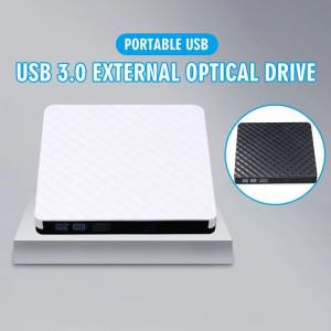 Pohiks 1pc USB 3.0 외부 광학 DVD RW CD ROM 버너 라이터 드라이브