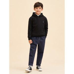 [BEANPOLE KIDS] [Essential]  후드 스웨트 셔츠  블랙 (BI3841E015)