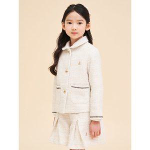 [BEANPOLE KIDS] 트위드 재킷  아이보리 (BI4111G010)